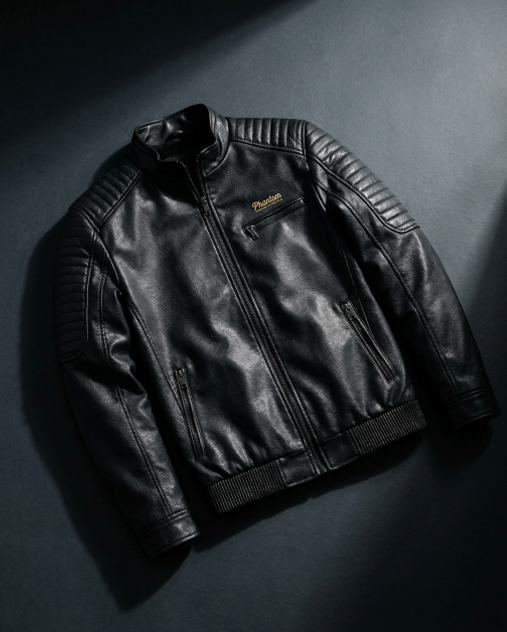 Blusão de Pele Phantom - Masculino
